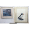 Image 1 : Marion Muir "Puffin" Print & Neil Blackswell "Heron" Print