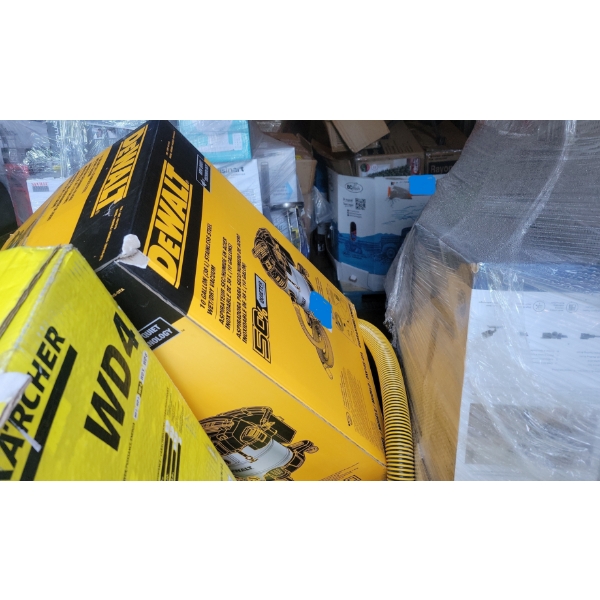 Skid of Customer Return Items - Including Vacuums