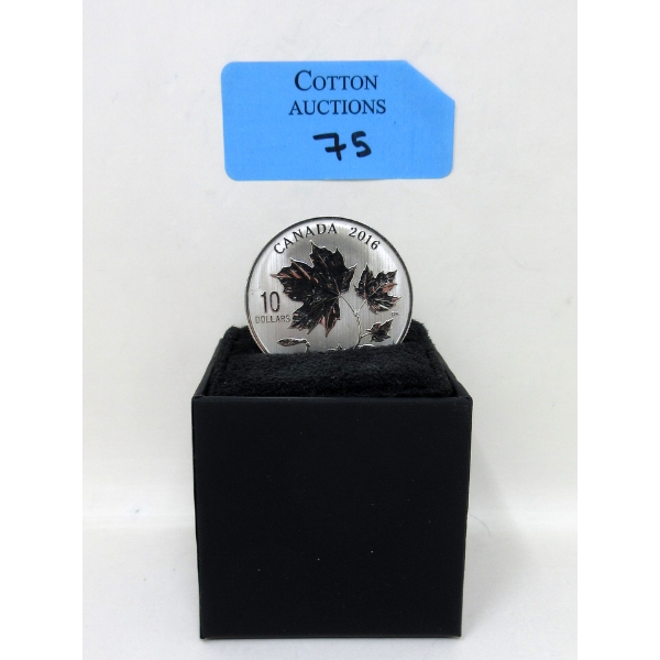 1/2 Oz .9999 Silver Canada Maple Leaves Coin