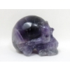 Image 4 : 517 Carat Amethyst Hand-Carved Skull 