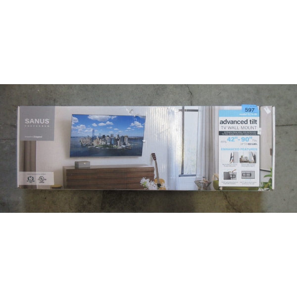 Sanus Advanced Tilt TV Wall Mount - 42" - 90"