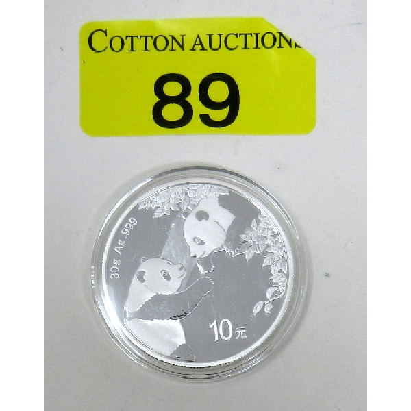 30 Gram .999 Silver 2023 Panda Coin 