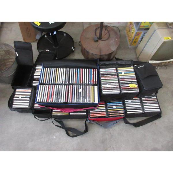 11 Cases of Assorted Music CDs - 150+ CDs in Total