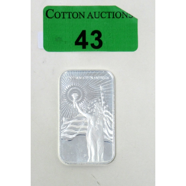 1 Oz .999 Silver American Reserve Asahi Mint Bar 