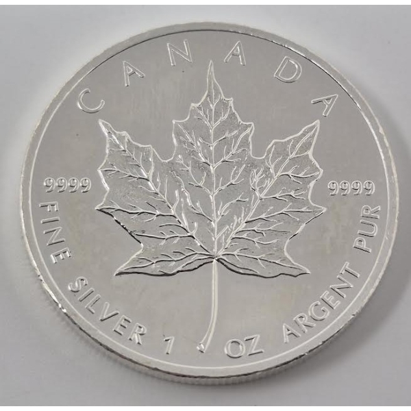 1 Oz .9999 Silver 2013 Canada Maple Leaf Coin 