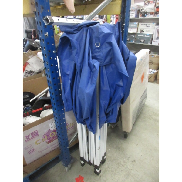 10' x 10' Blue Pop-Up Canopy - No Bag