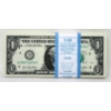 Image 1 : 100 x $1 USD Uncirculated Federal Reserve Bundle 