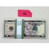 Image 1 : 40 x $5 USD Uncirculated Sequential Numbered Bundle 