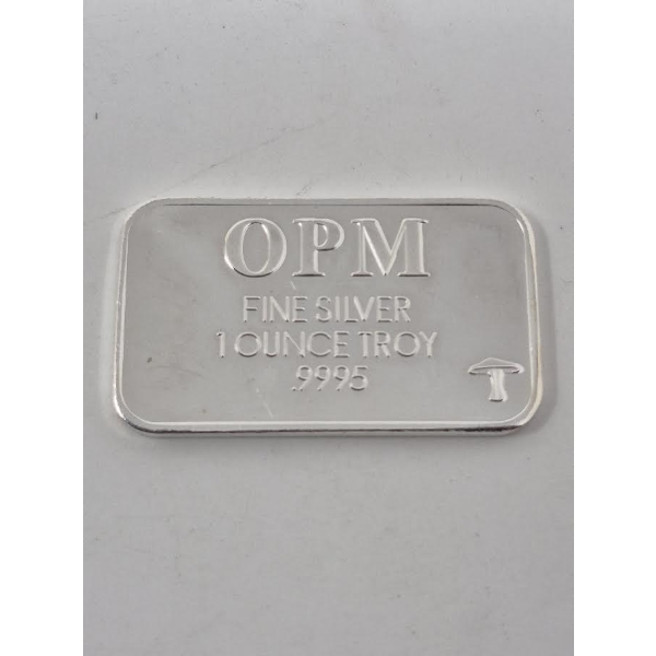1 Oz .9995 Silver OPM Bar