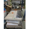 Image 1 : Skid of Headboard & Assorted Flat Pack Furniture