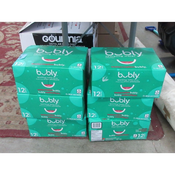 6 Cases of "Watermelon" Bubly Sparkling Water