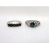 Image 2 : 2 x Sterling Silver Estate Rings 
