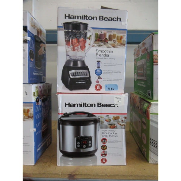 Hamilton Beach Rice Cooker & Smoothie Blender