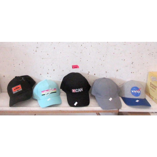 9 Assorted New Trucker Caps