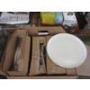 Image 2 : Cindy Stackable Porcelain Dinnerware Set - Creamy White