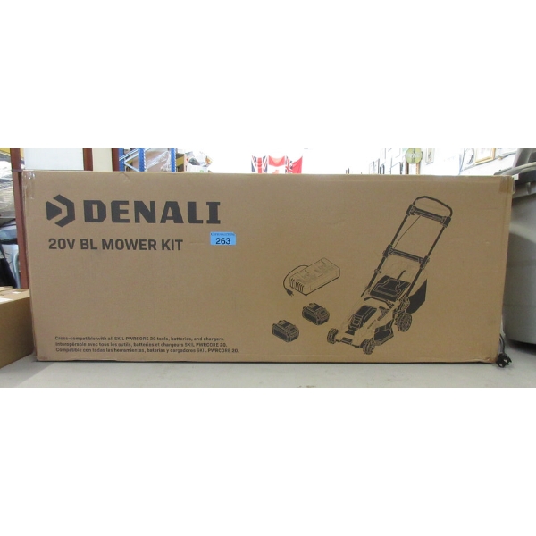 New Denali by Skil - 20V Cordless 18" Lawn Mower
