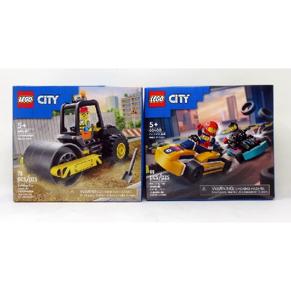 2 New LEGO CITY Building Toy Sets
