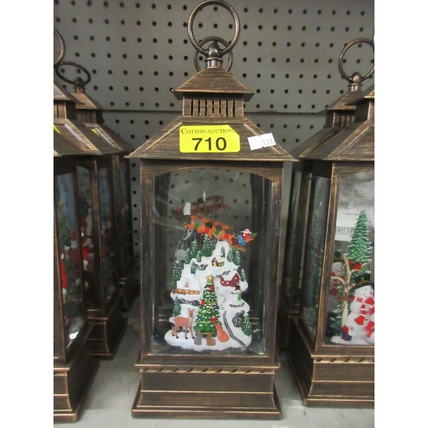 LED Illuminated Holiday Lantern - Battery Operated