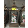 Image 1 : LED Illuminated Holiday Lantern - Battery Operated