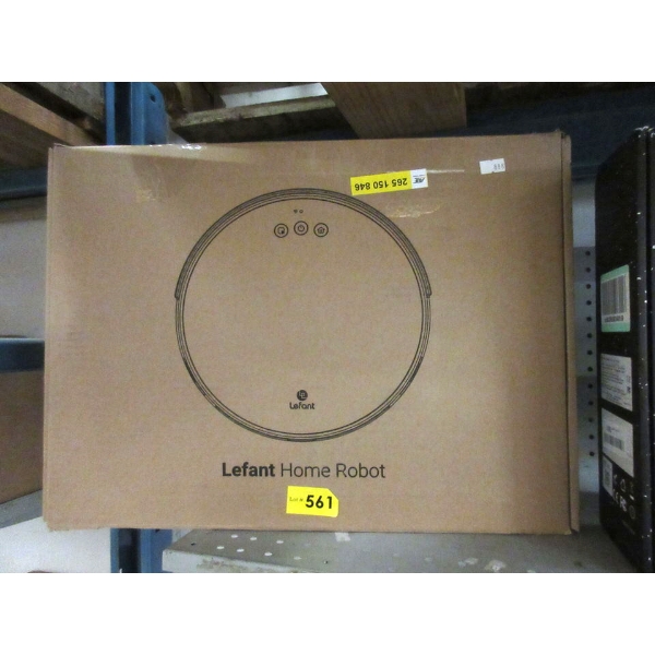 Lefant Model U180 Black Robot Vacuum - In Box 