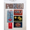 Image 1 : 6 New Metal Wall Signs - Assorted