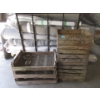 Image 1 : 3 Wood Nursery Trays & 3 Wood Fruit Crates