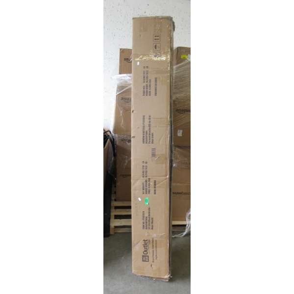 Black 10' LED Offset Patio Umbrella - Missing Poles