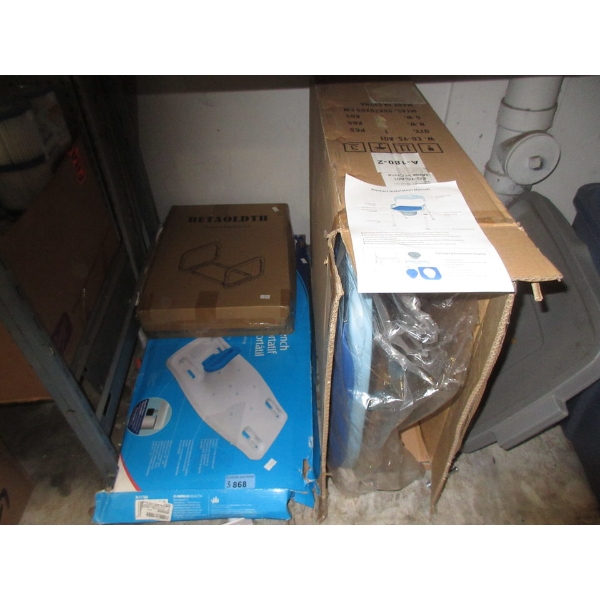 Safety Shower Seat, Commode Chair & Stand Assist
