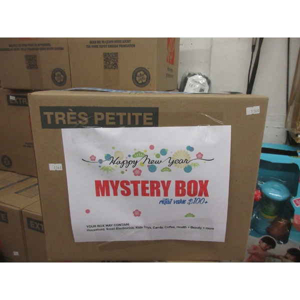Sealed Holiday Mystery Box of Assorted Items