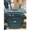 Image 1 : Large Green Delsey Spinner Luggage Bag