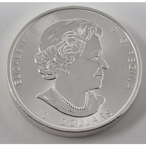 2 Oz .9999 Silver 2017 Canada Twin Maples Coin 