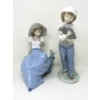 Image 1 : 2 NAO by Lladro Porcelain Figurines