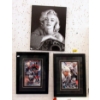 Image 1 : 2 Licensed Hockey Photos & 1 Marilyn Print