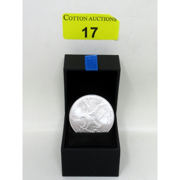 1 Oz .999 Silver 2025 Walking Liberty Coin Tax exempt.
