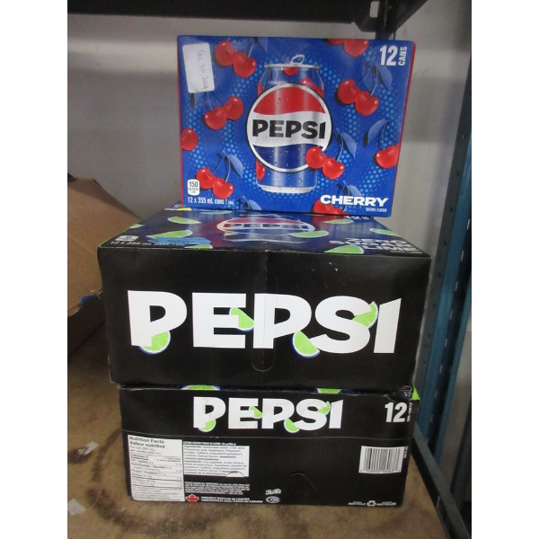 5 Cases of Assorted Pepsi Products