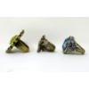 Image 2 : 3 Heidi Daus Crystal Statement Rings 