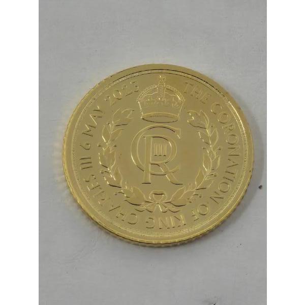 1/10 Oz .999 Fine Gold 2023 Coronation of King Charles Coin 