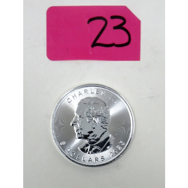 EARLY RELEASE First Mint 1 Oz .9999 Silver 2025 Maple Leaf Coin 