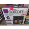 Image 1 : Salton Digital Air Fryer with Borosilicate Glass Basket