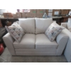 Image 3 : Beige Fabric Upholstered Sofa and Loveseat