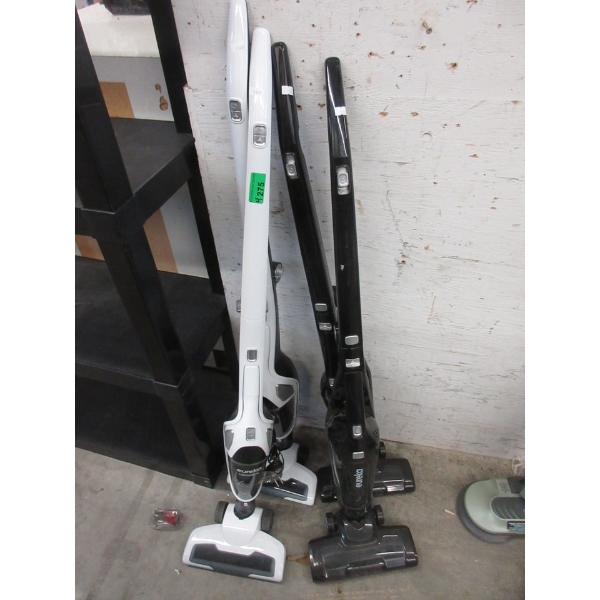 4 Eureka Cordless 2-in-1 Stick Vac - 1 Charger
