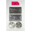 Image 1 : 4 x 1 Oz .999 Fine Titanium Bars & Rounds