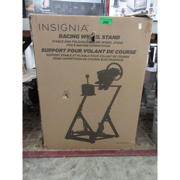 Insignia Foldable Racing Wheel Stand