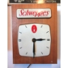 Image 1 : Vintage Illuminated Schweppes Wall Clock