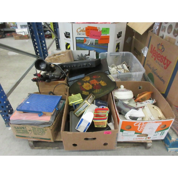 Short Skid of Storage Locker Goods - As Is