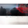 Image 2 : Limited Edition Lithograph- "Red Buffalo Dancing"