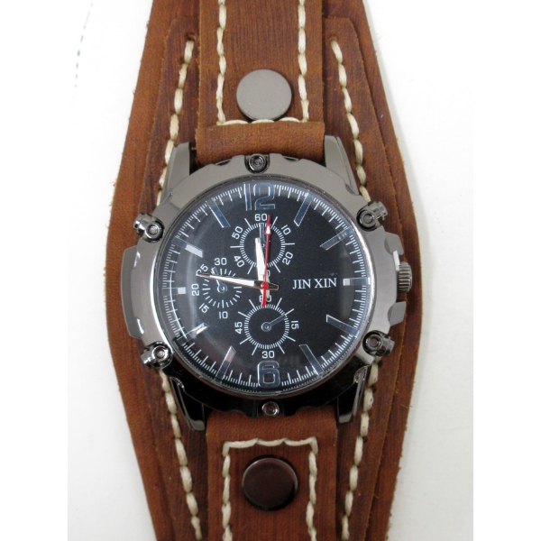5 New Men's Retro Wrist Brace Watches