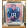 Image 1 : Framed Johnny Unitas Baltimore Colts Poster