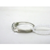 Image 7 : Three .925 Sterling Silver Crystal Gemstone Rings