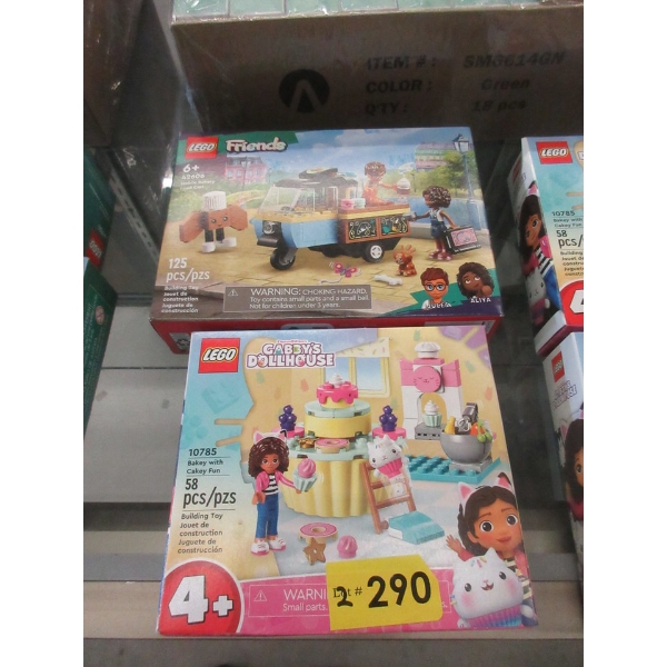2 New LEGO Building Toy Sets - Sealed Boxes